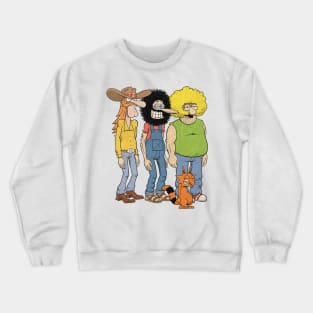 The Fabulous Furry Freak Brothers 1968 Crewneck Sweatshirt